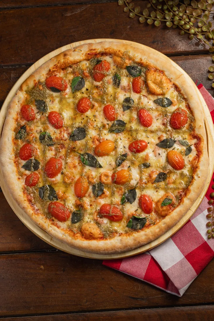 Pizza artesanal margherita